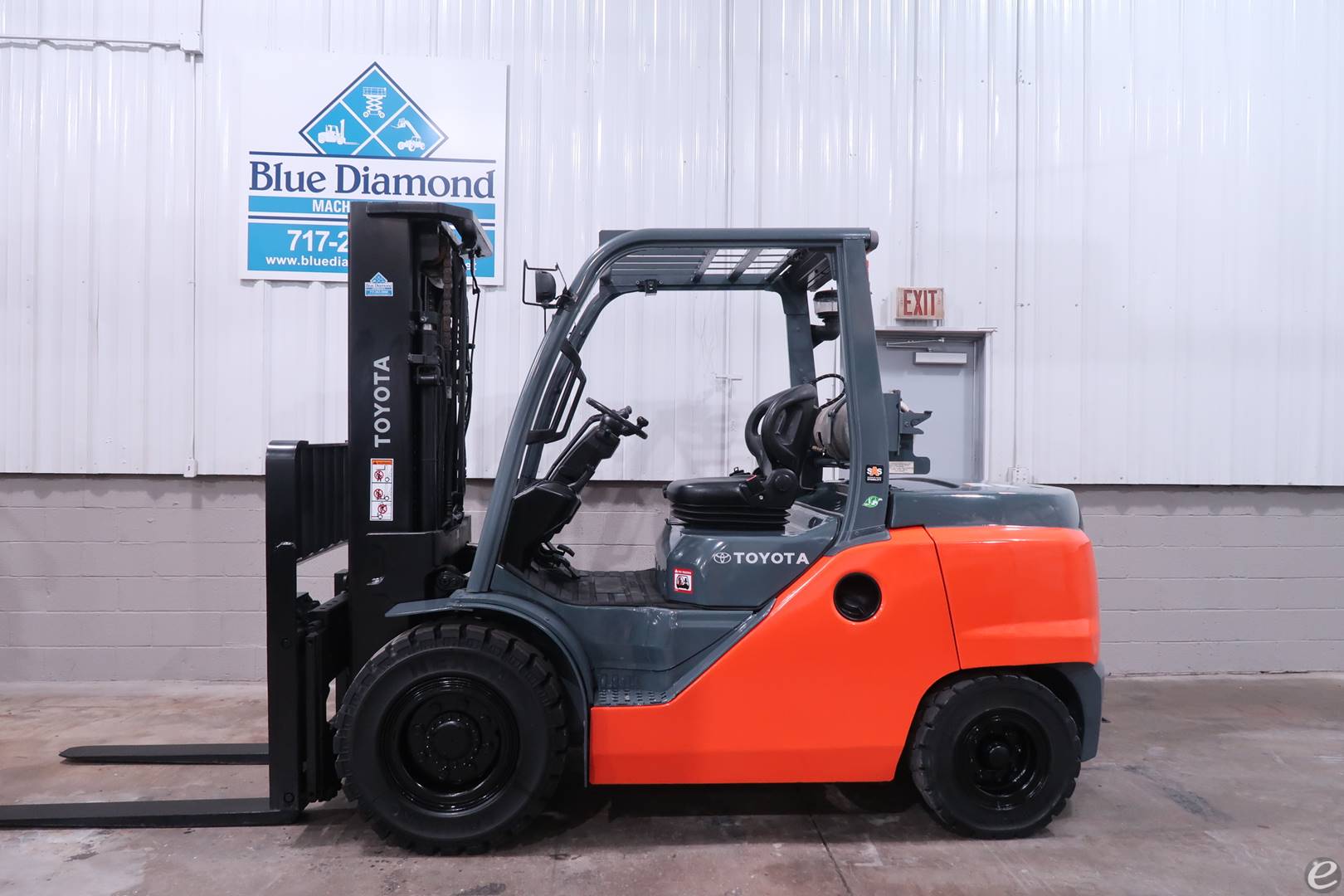 2016 Toyota 8FG50U Dual Fuel Forklift - 123Forklift