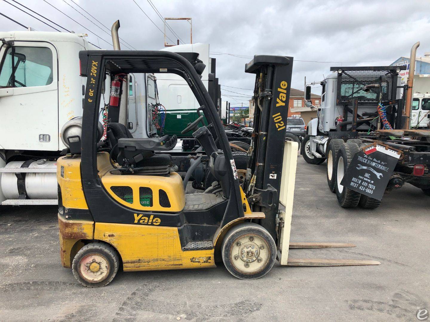 2012 Yale GLC050VX LP Gas Forklift - 123Forklift