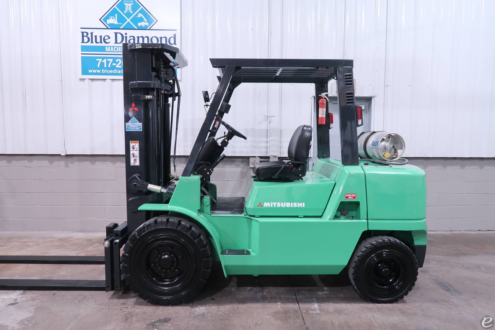 2008 Mitsubishi FG45K Dual Fuel Forklift - 123Forklift
