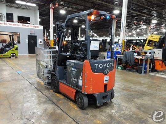 2016 Toyota 8FBCU20 Electric Forklift - 123Forklift