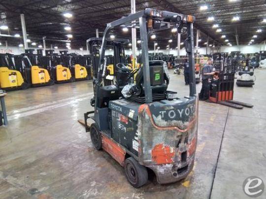 2017 Toyota 8FBCU25 Electric Forklift - 123Forklift