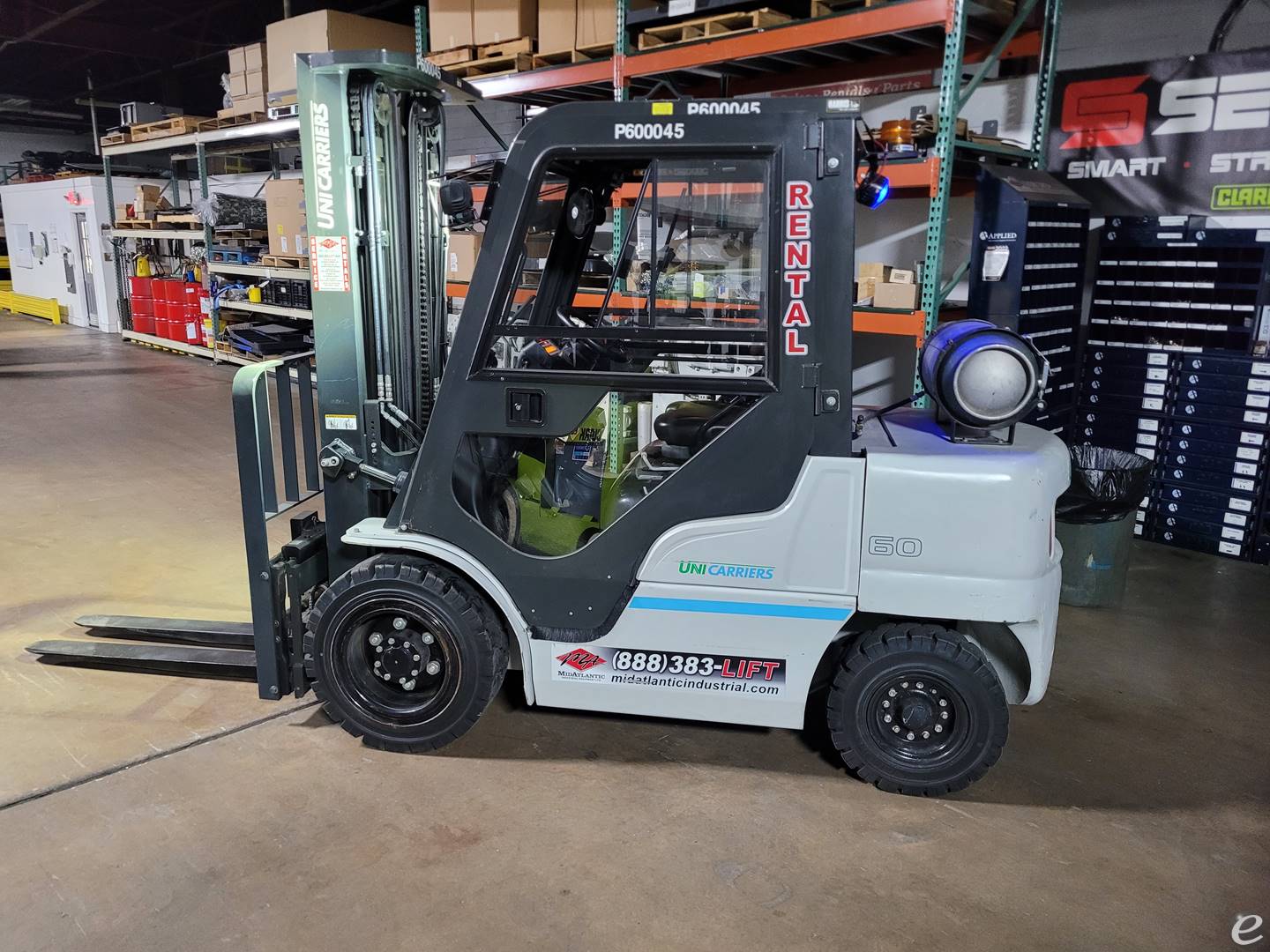 2018 Unicarriers PF60 LP Gas Forklift - 123Forklift