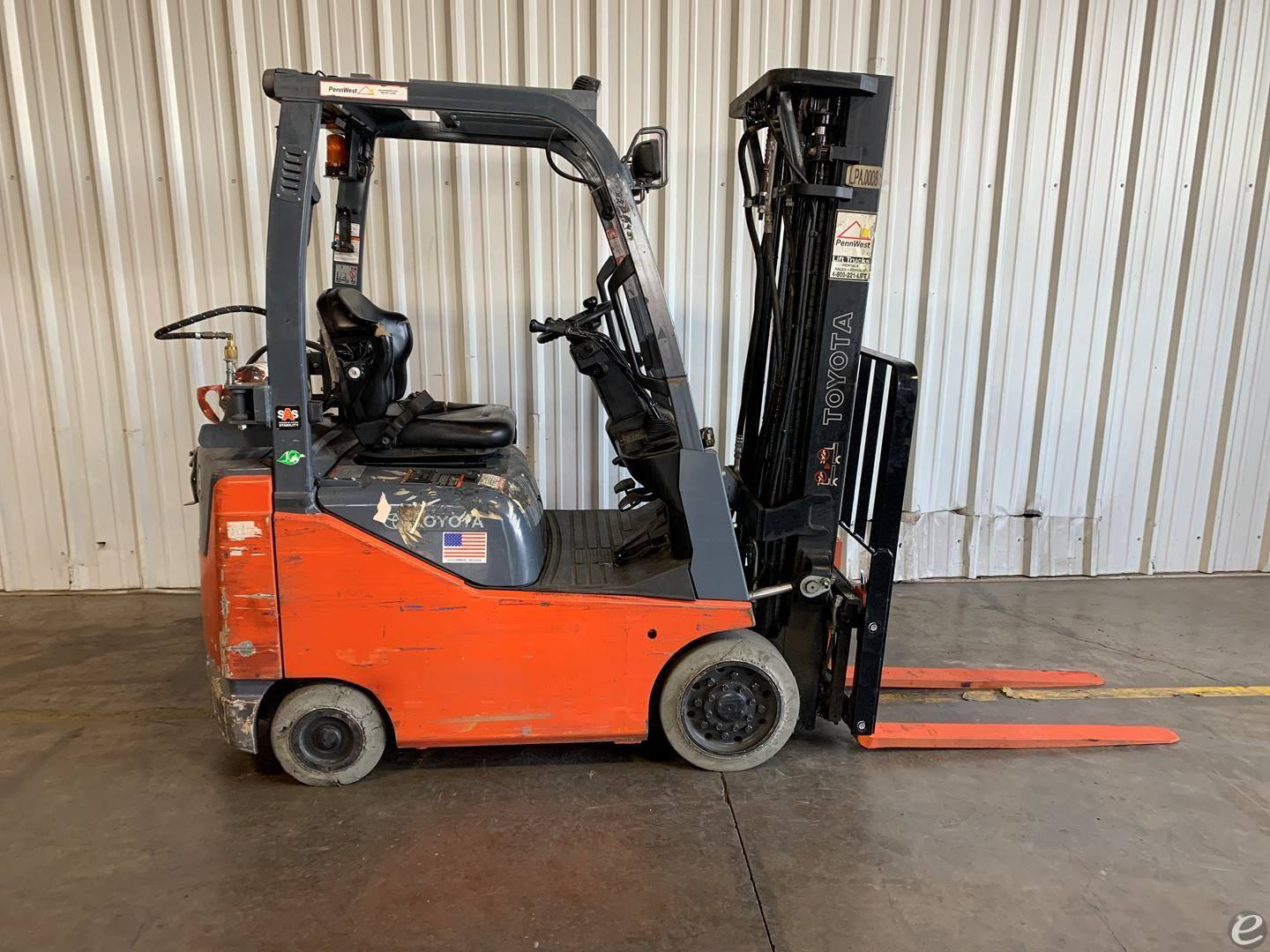2017 Toyota 8FGCU15 LP Gas Forklift - 123Forklift