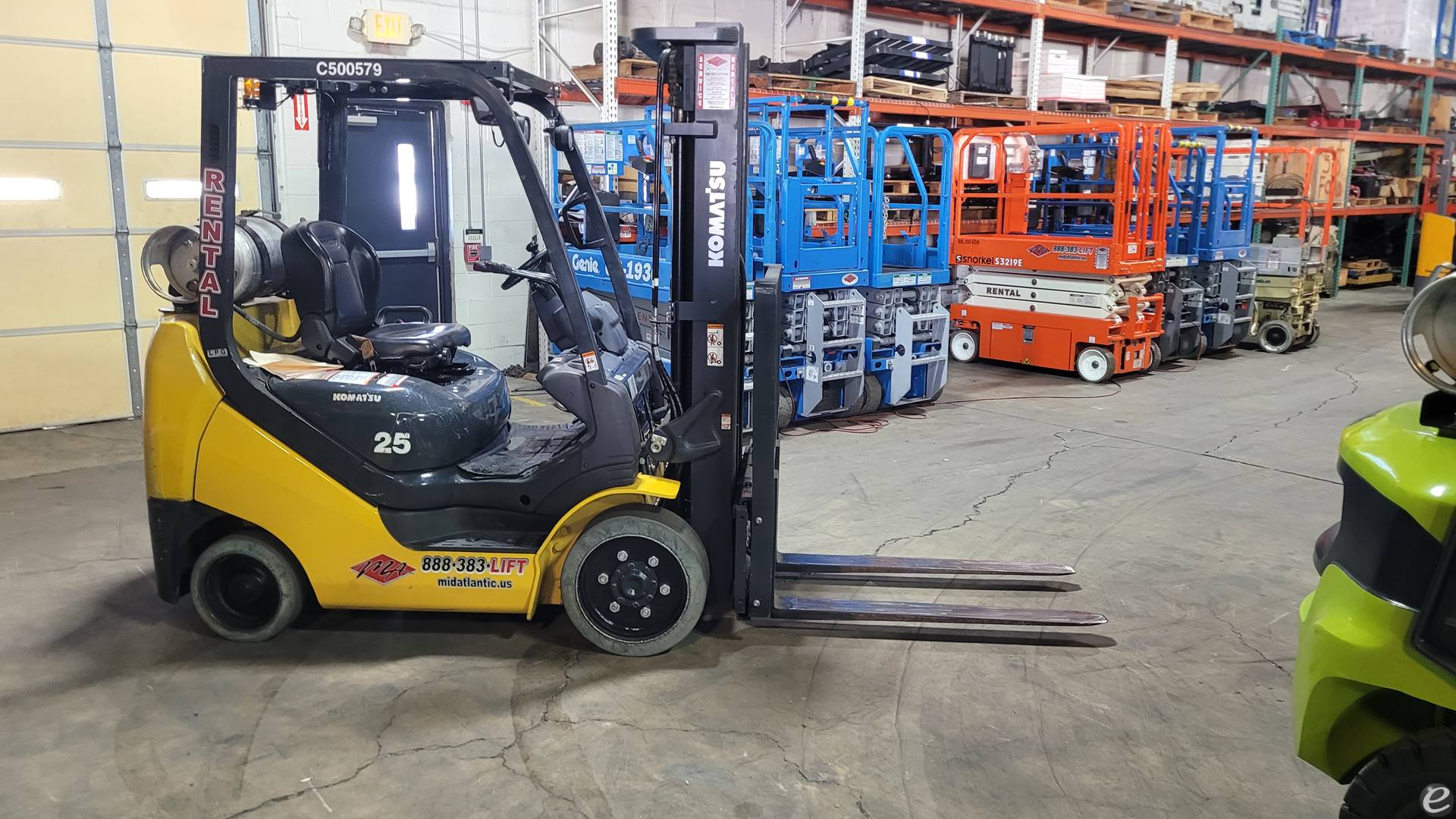 2019 Komatsu FG25ST-16 LP Gas Forklift - 123Forklift