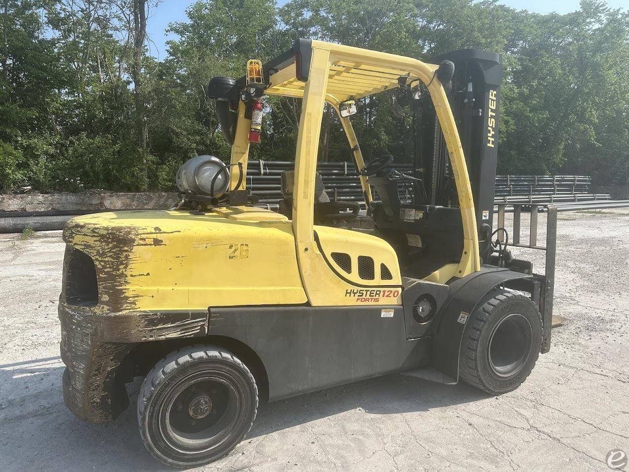 2010 Hyster H120FT LP Gas Forklift - 123Forklift