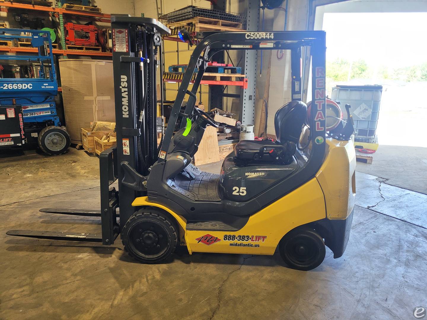 2019 Komatsu FG25ST-16 LP Gas Forklift - 123Forklift