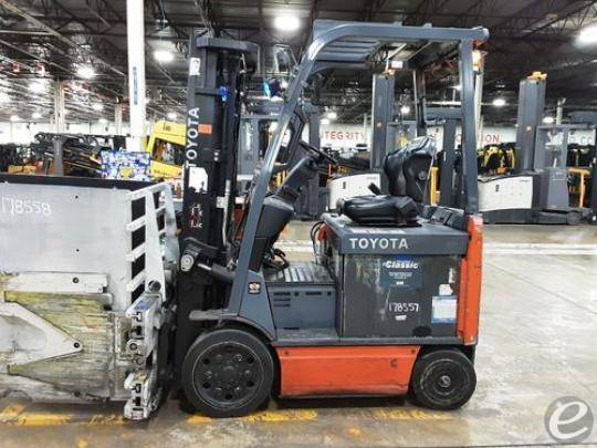 2016 Toyota 8FBCU20 Electric Forklift - 123Forklift