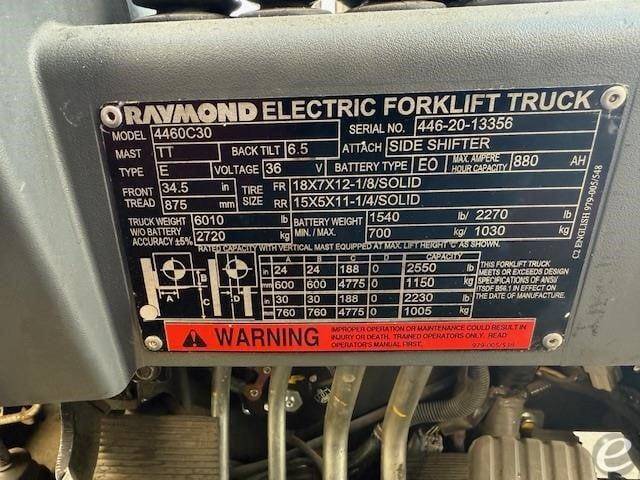 2020 Raymond 4460C30