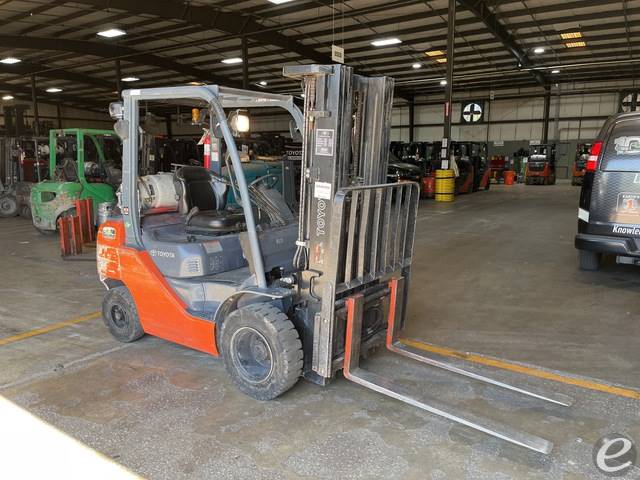 2016 Toyota 8FGU25 LP Gas Forklift - 123Forklift