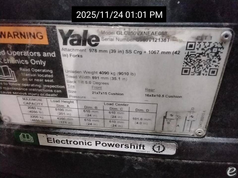2019 Yale GC050VX