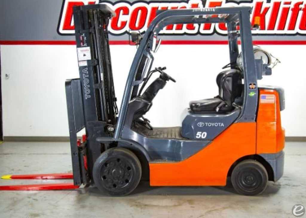 2016 Toyota 8FGCU25 LP Gas Forklift - 123Forklift