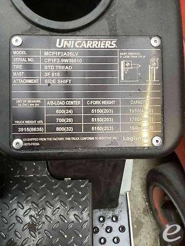 2022 Nissan                                             CF50LP LP Gas Forklift - 123Forklift