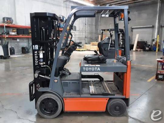 2017 Toyota 8FBCHU25 Electric Forklift - 123Forklift