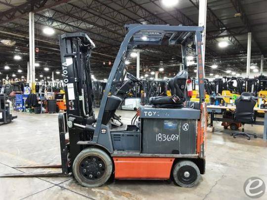 2016 Toyota 8FBCU20 Electric Forklift - 123Forklift