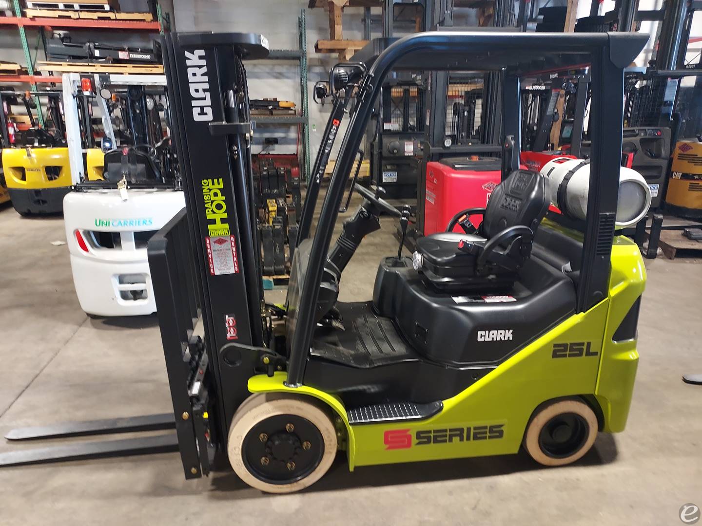 2022 Clark S25C LP Gas Forklift - 123Forklift