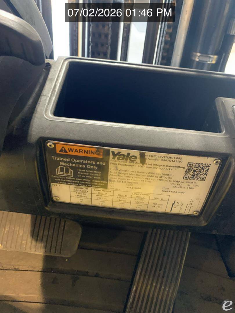 2019 Yale ERP035VT