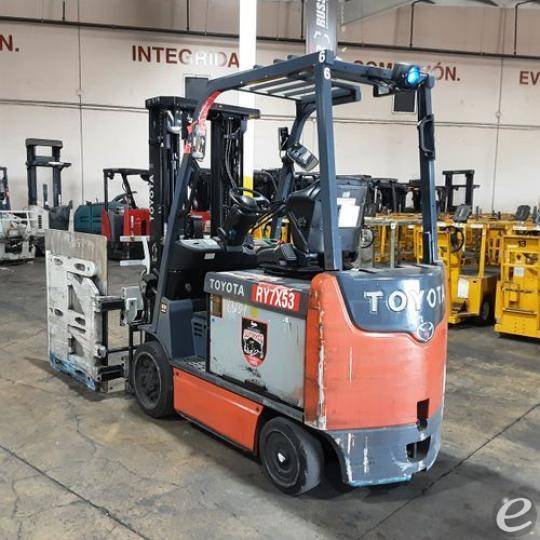 2017 Toyota 8FBCU32 Electric Forklift - 123Forklift