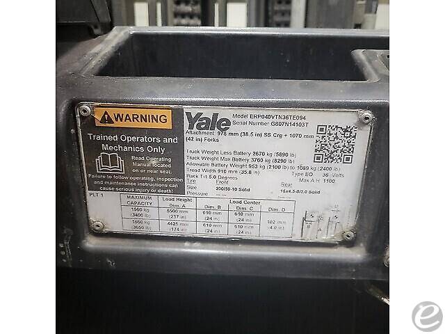 2019 Yale ERP040VT