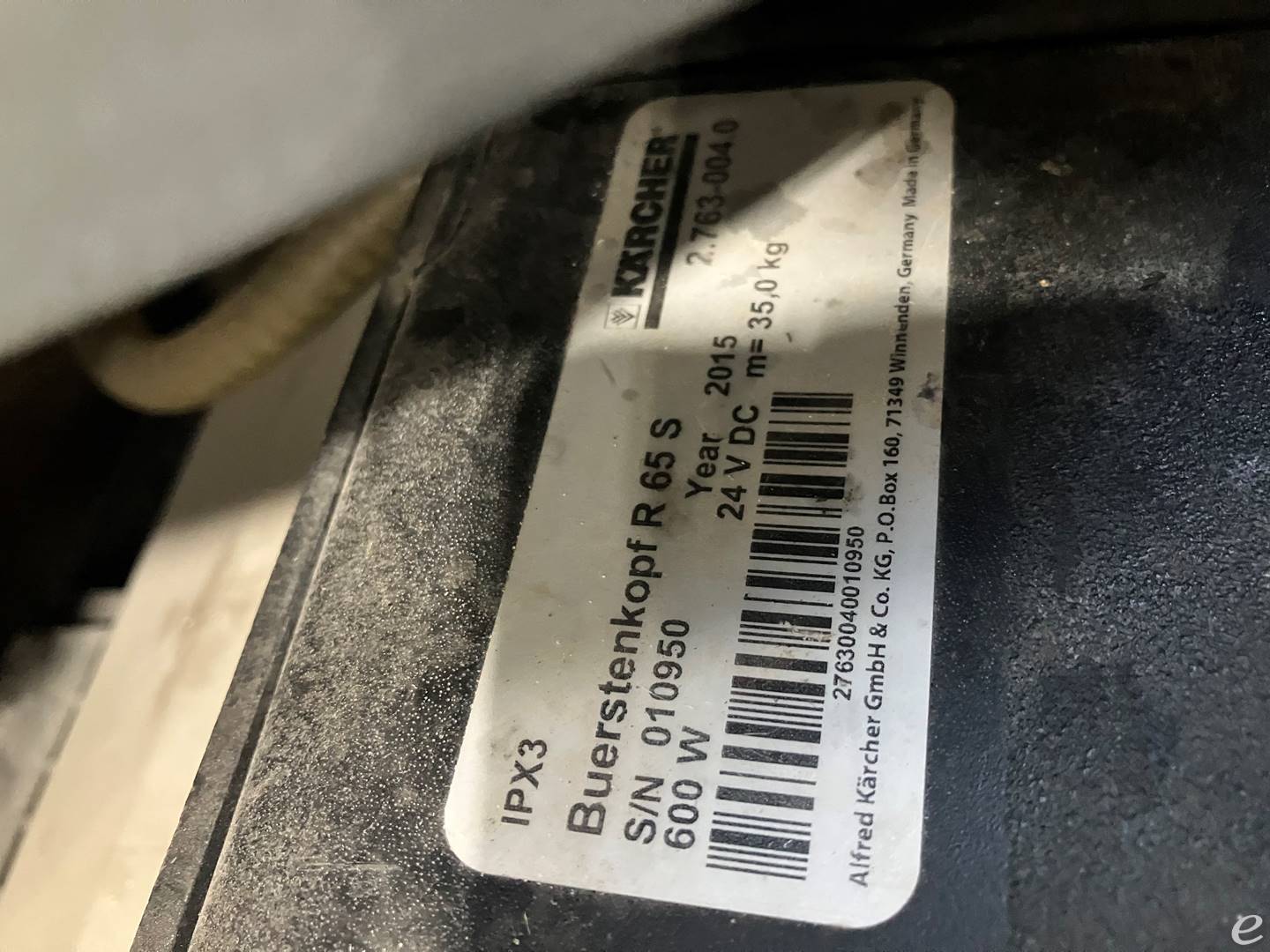 2015 Karcher B80W
