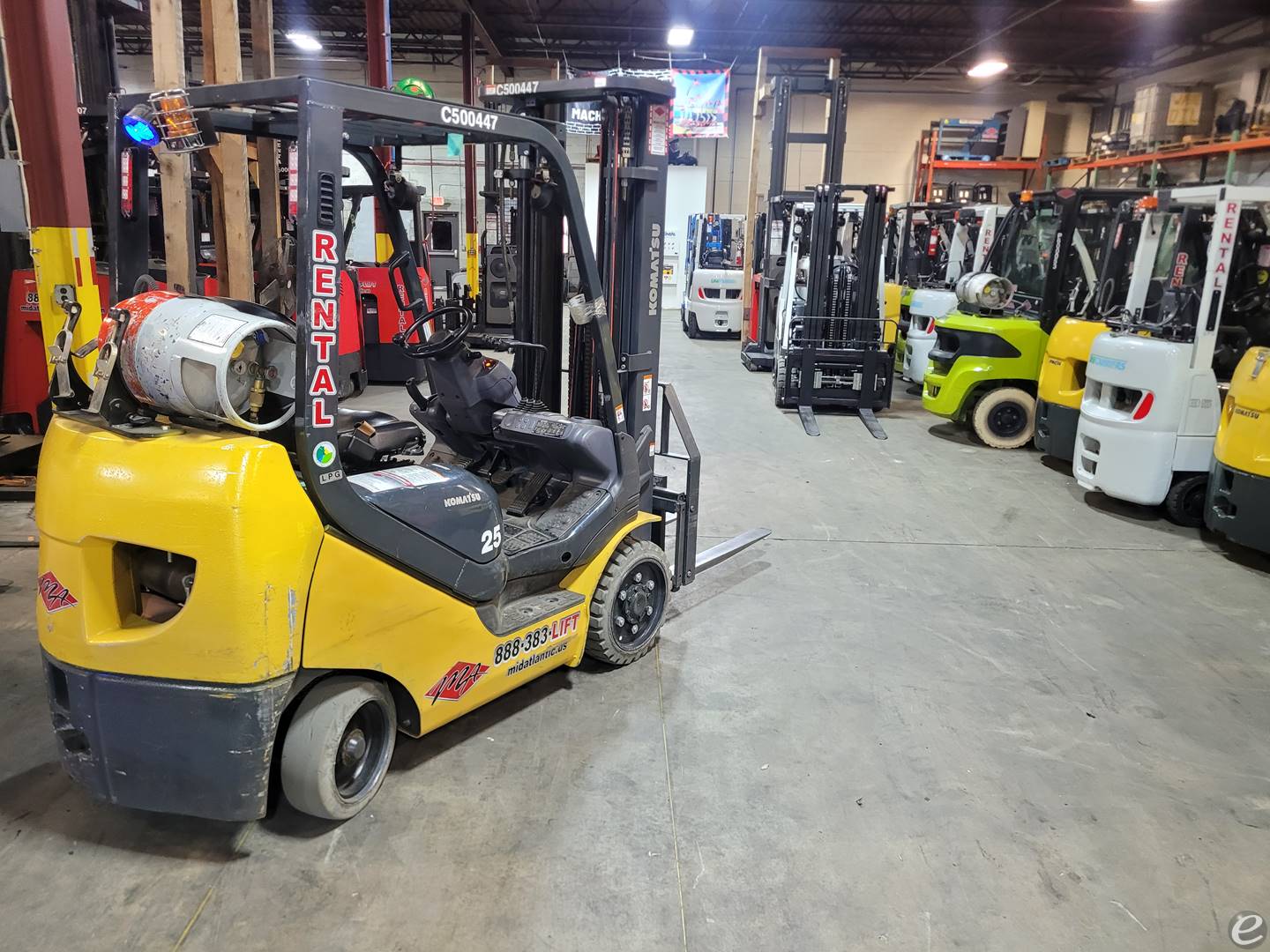 2019 Komatsu FG25ST-16 LP Gas Forklift - 123Forklift