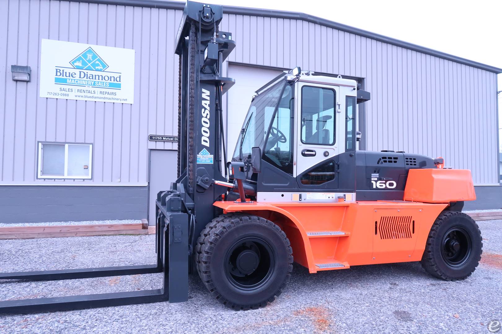 2015 Doosan D160S-7 Diesel Forklift...