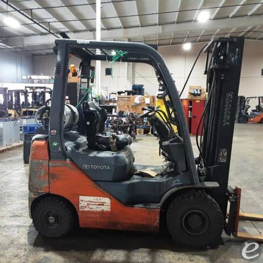 2019 Toyota 8FGU18 LP Gas Forklift