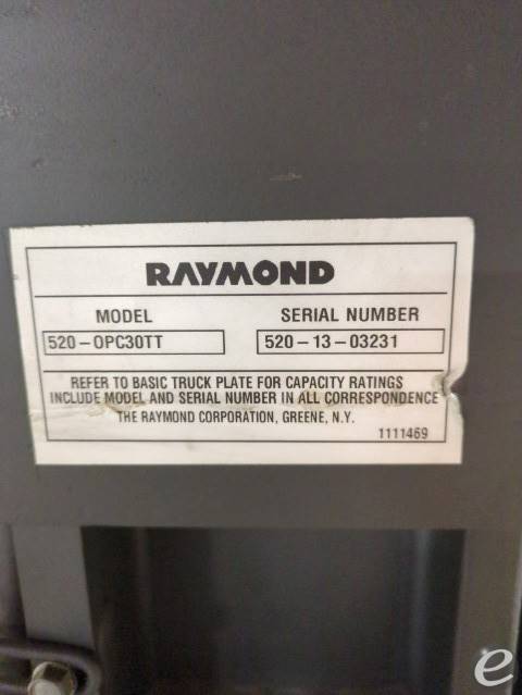 2013 Raymond 520-OPC30TT
