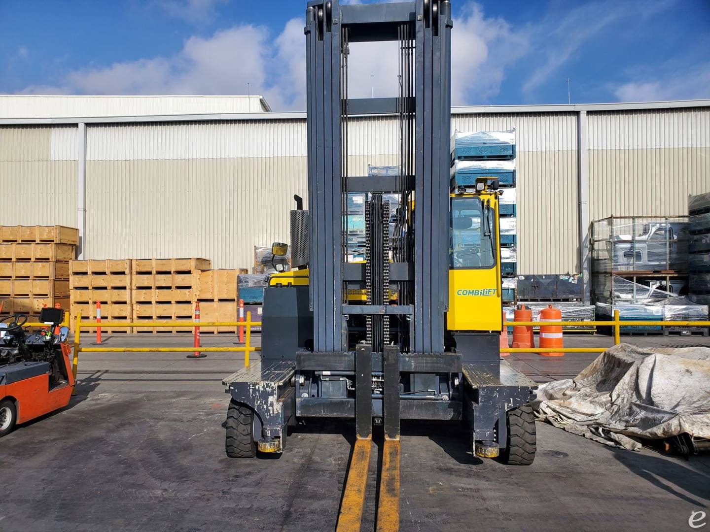 2018 LP Gas Combilift C14000 Pneumatic Tire 4 Wheel Sit Down