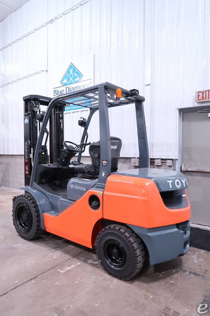 2015 Toyota 8FDU30 Diesel Forklift - 123Forklift