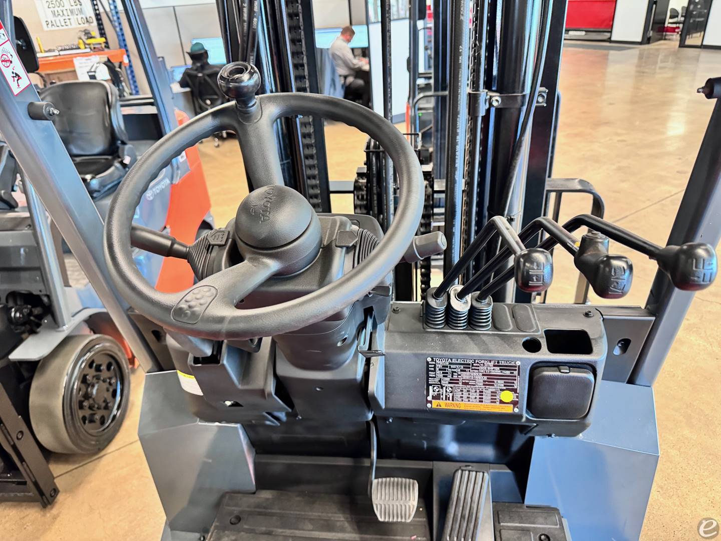 2019 Toyota 7FBCU35 Electric Forklift - 123Forklift