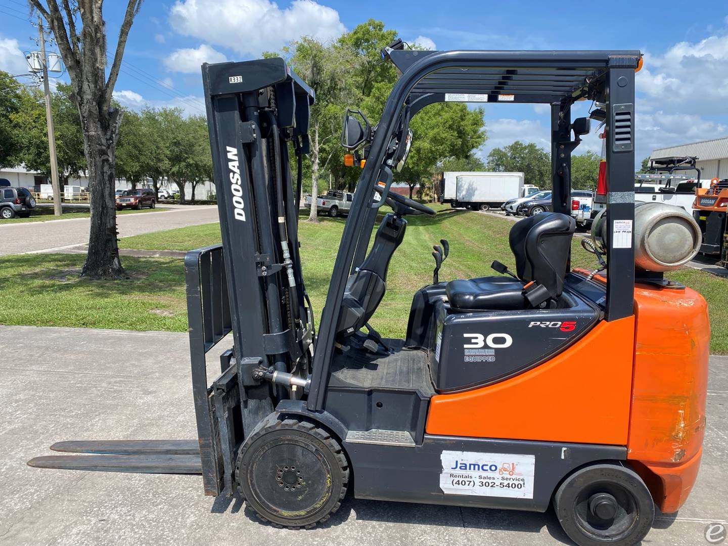 2016 Doosan GC30P-5 LP Gas Forklift...
