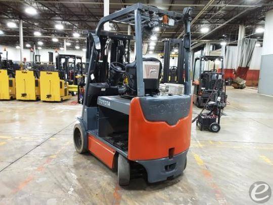 2017 Toyota 8FBCHU25 Electric Forklift - 123Forklift