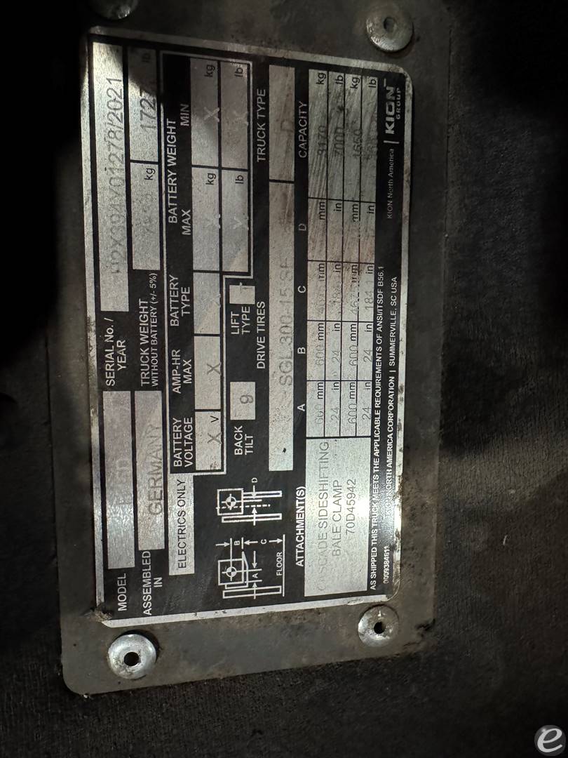 2021 Linde H45D