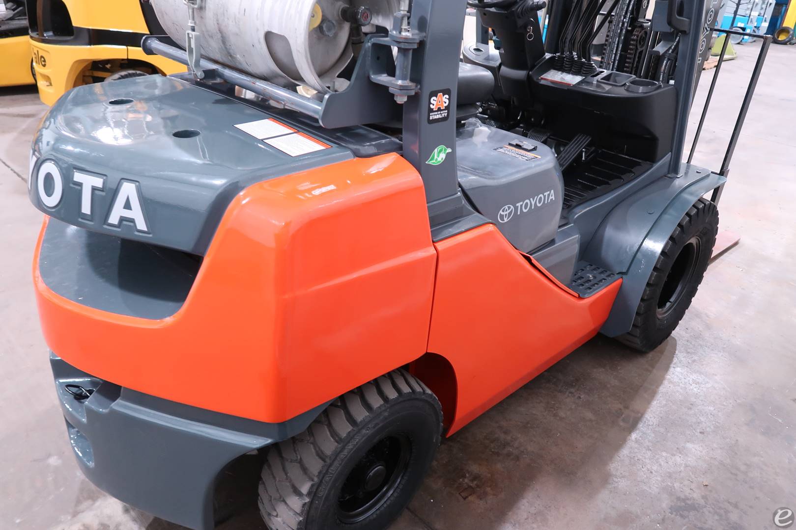 2016 Toyota 8FGU25 LP Gas Forklift - 123Forklift