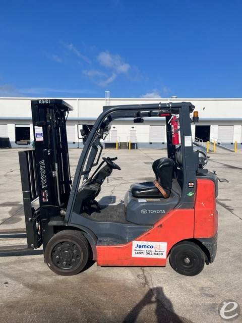 2018 Toyota 8FGCU25 LP Gas Forklift...