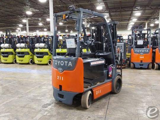 2017 Toyota 8FBCHU25 Electric Forklift - 123Forklift