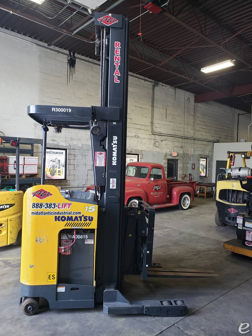 2015 Komatsu FR15K-3 Electric Reach Truck - 123Forklift