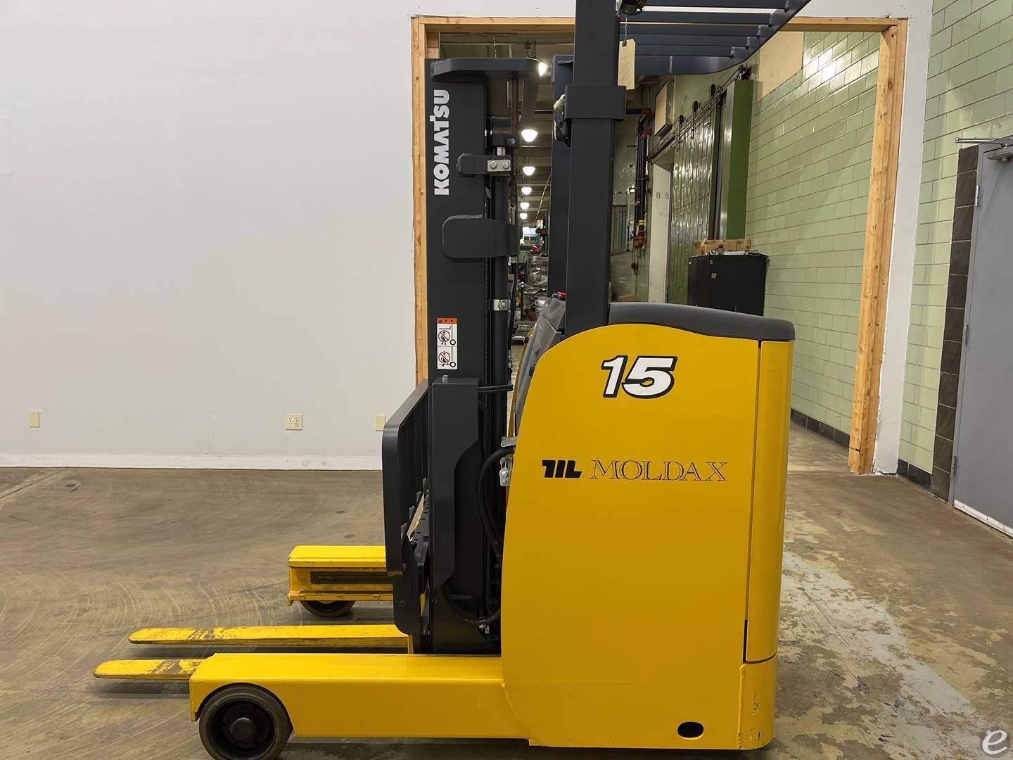 2021 Komatsu FB15RL-15 Electric Reach Truck - 123Forklift