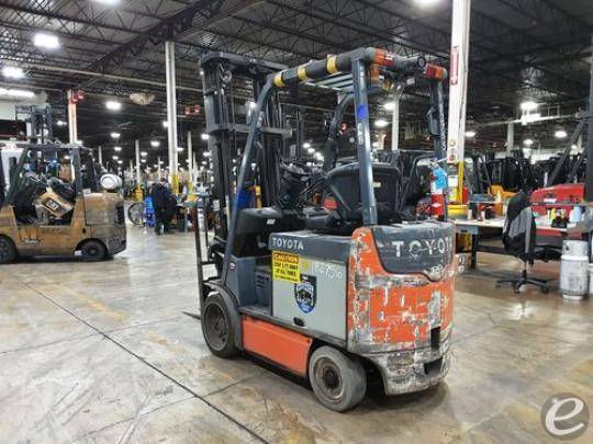 2015 Toyota 8FBCU25 Electric Forklift - 123Forklift