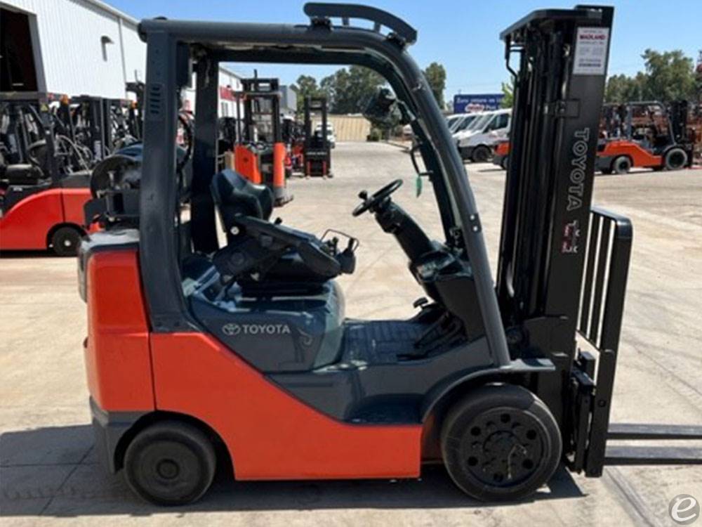 2016 Toyota 8FGCU25 LP Gas Forklift...