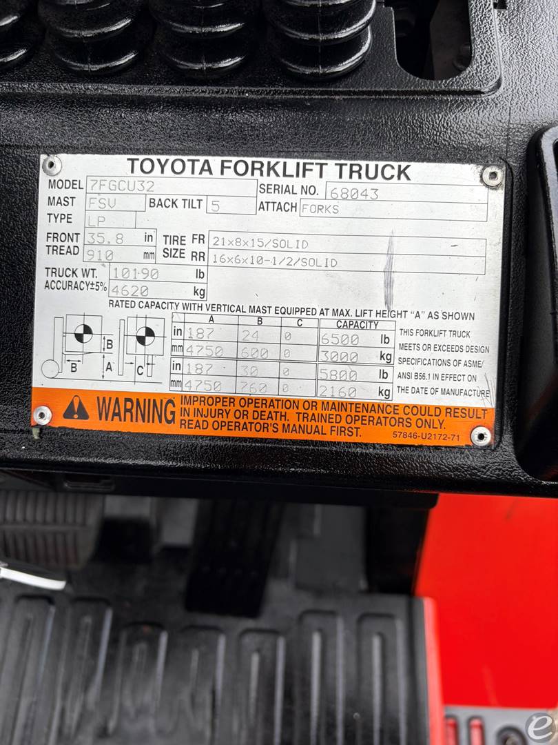 2006 Toyota 7FGCU32