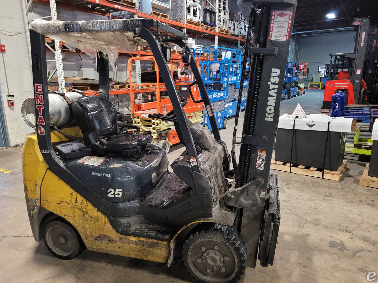 2019 Komatsu FG25ST-16 LP Gas Forklift - 123Forklift