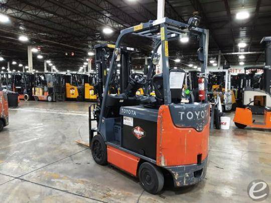 2020 Toyota 8FBCU25 Electric Forklift - 123Forklift