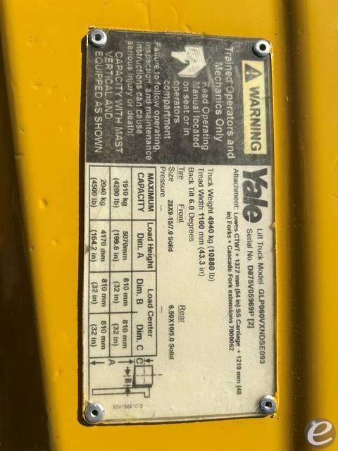 2016 Yale GLP060VXNDSE093