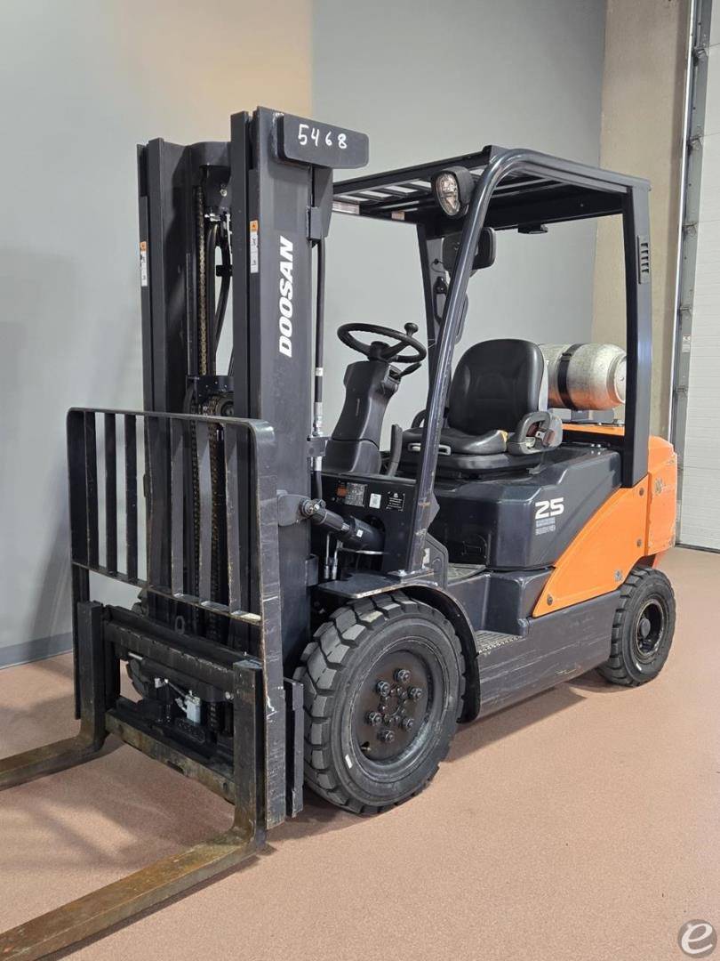 2018 Doosan G25N-7 LP Gas Forklift - 123Forklift