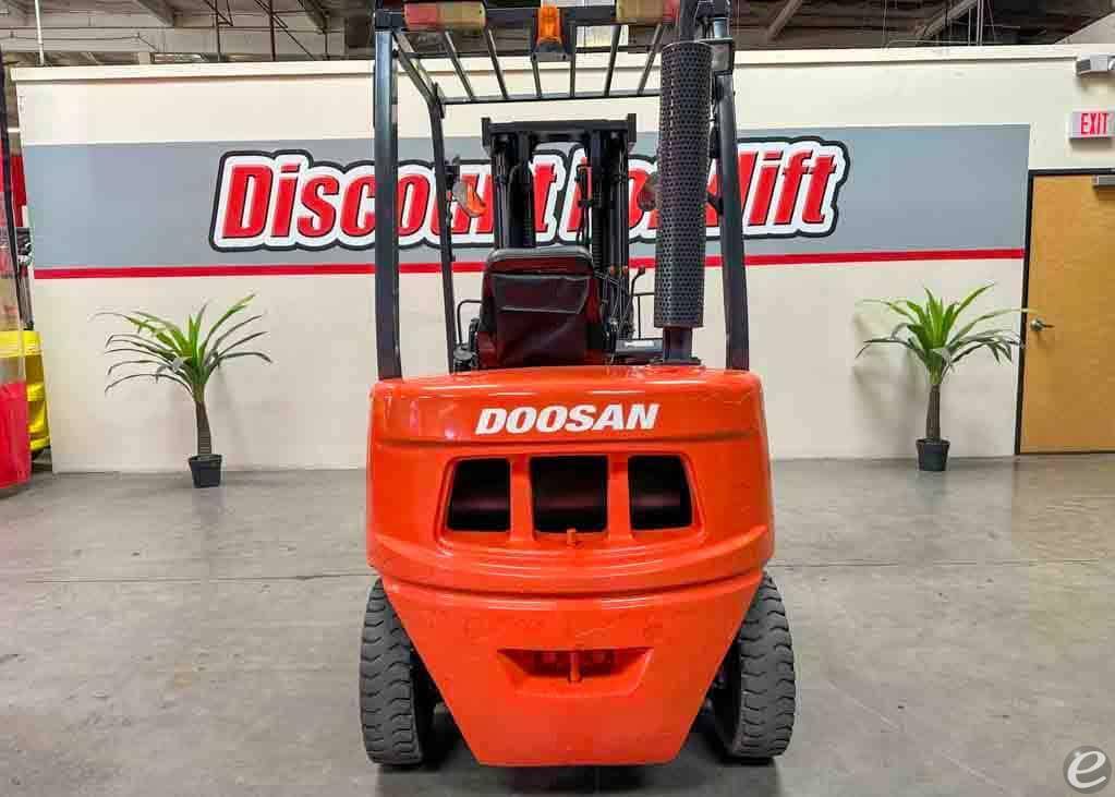 2012 Doosan D20G Pneumatic Tire Forklift - 123Forklift
