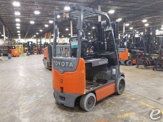 2017 Toyota 8FBCHU25 Electric Forklift - 123Forklift