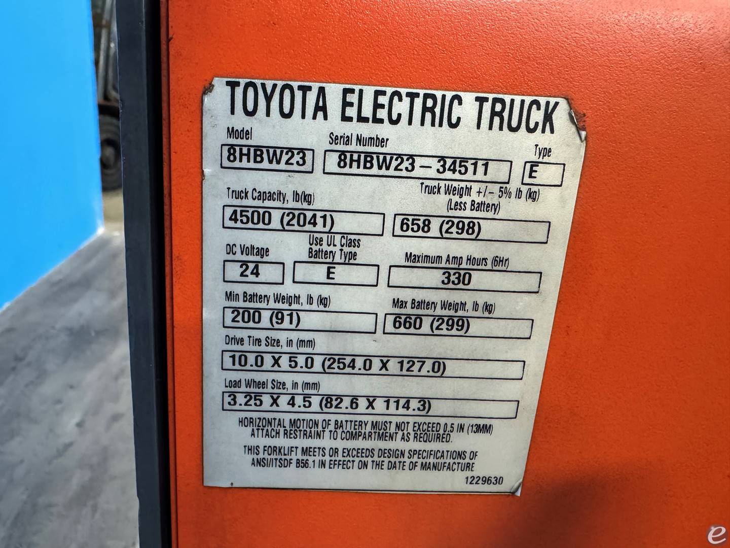 Toyota 8HBW23