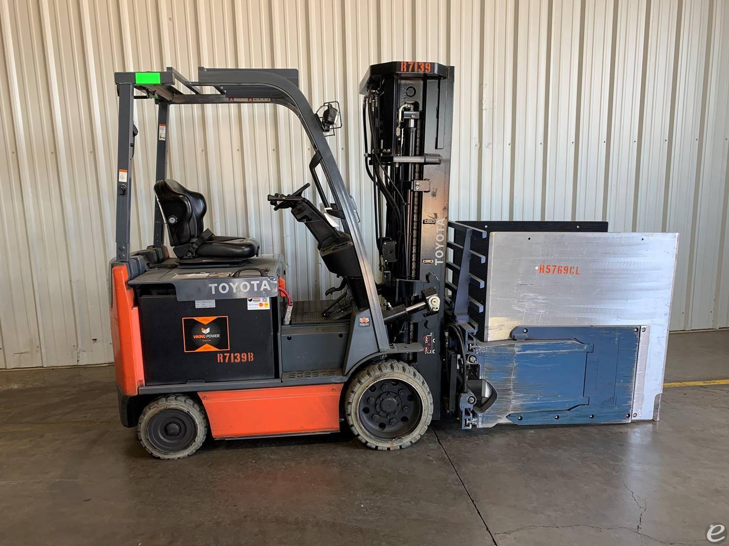 2021 Toyota 8FBCU25 Electric Forkli...