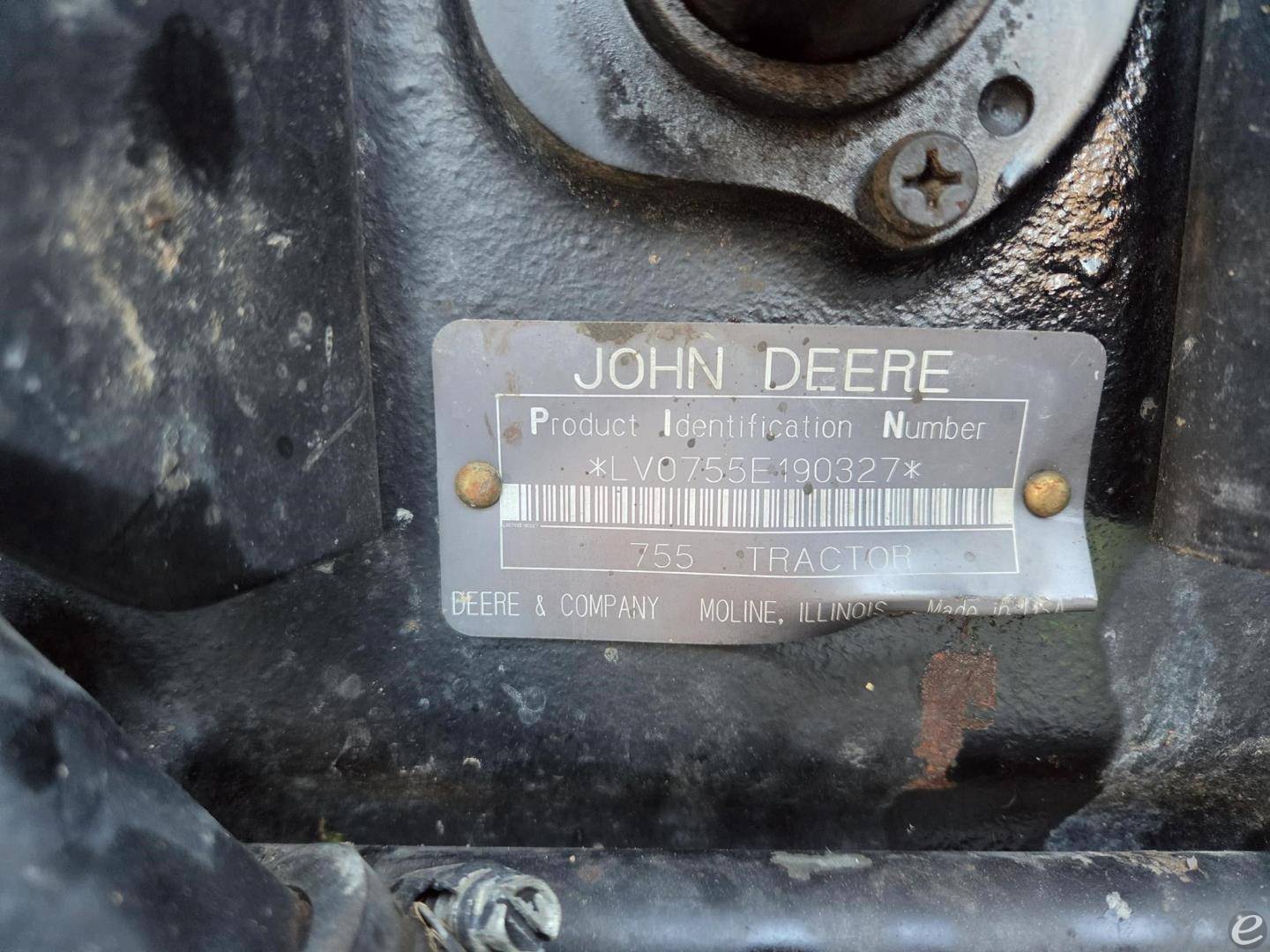 1996 John Deere 755